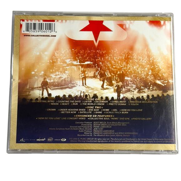 Collective Soul – Home (2 CD Live Album, 2006) Atlanta Symphony Youth Orchestra - Picture 2 of 10